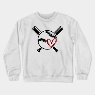 Baseball lovers Crewneck Sweatshirt